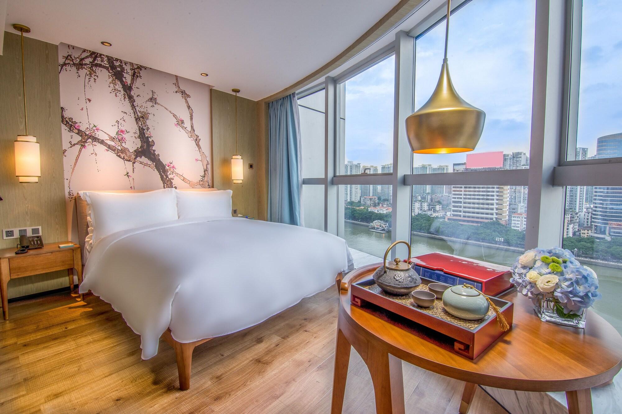 Howard Johnson Riverview Hotel Canton Esterno foto