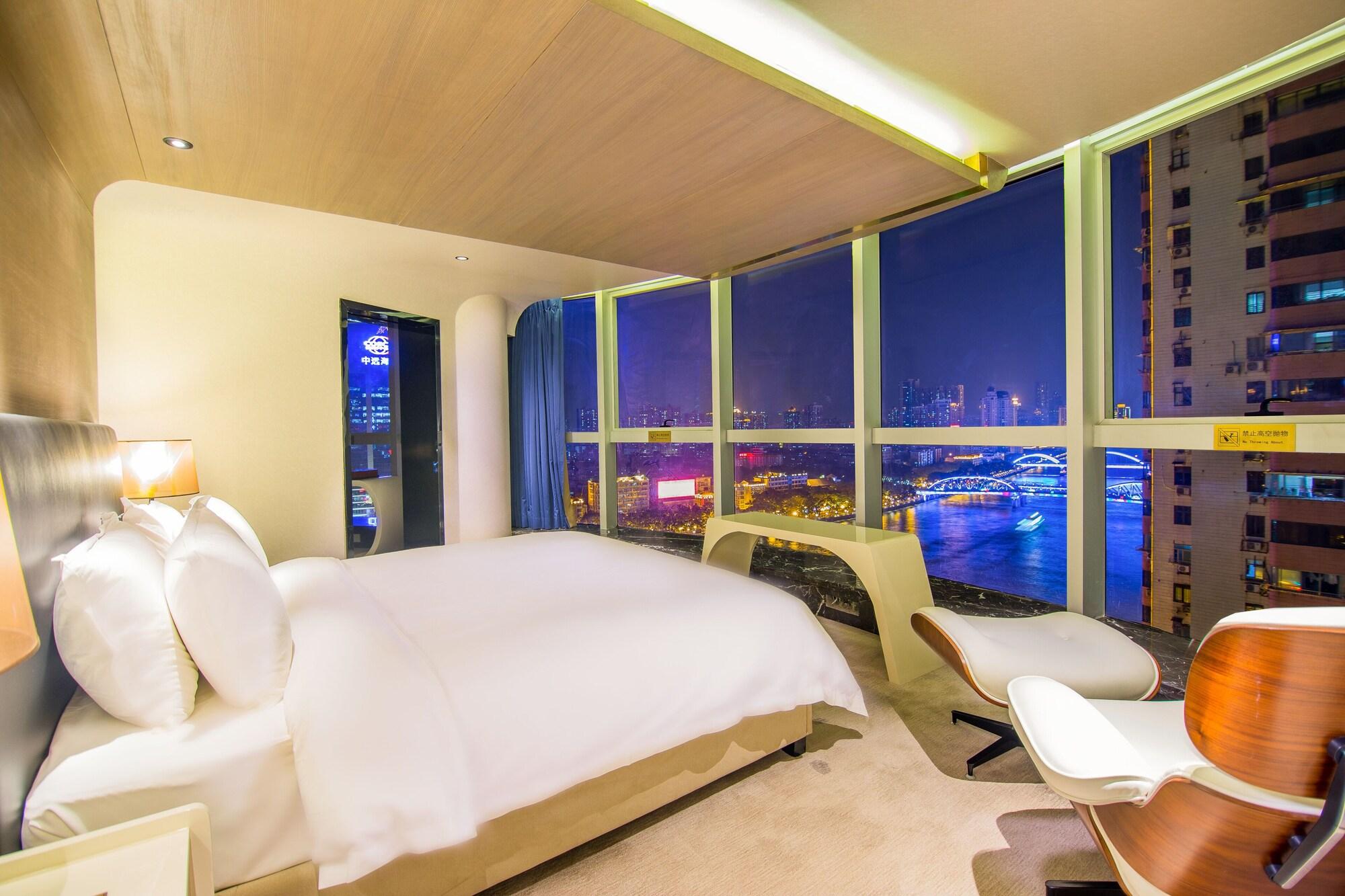 Howard Johnson Riverview Hotel Canton Esterno foto