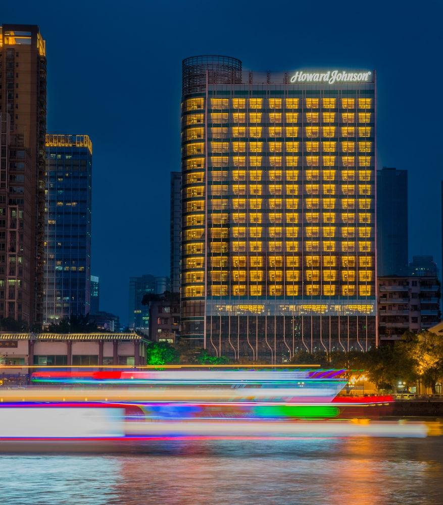 Howard Johnson Riverview Hotel Canton Esterno foto